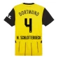 Prima Maglia N.Schlotterbeck BVB Borussia Dortmund 2024/2025